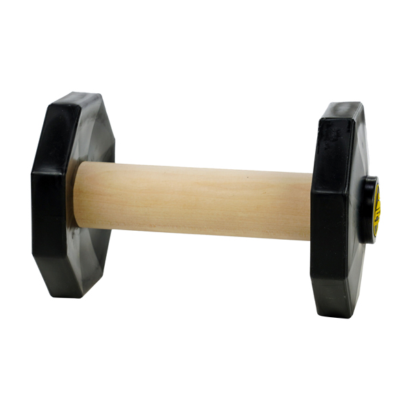 Durable Dog Dumbbell Made of Wood & Plastic