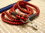 Cord nylon dog leash for large dogs-dog lead for walking/trainin