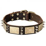 Handcrafted Vintage Spiked Dog Collar