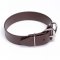 Extra Wide Brown Biothane dog Collar