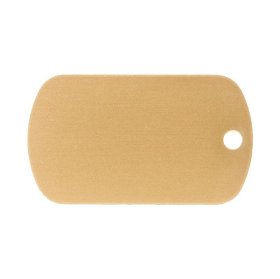 Rectangle Shaped Personalized Engraving ID tag