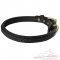 Elegant Braided Leather Dog Collar
