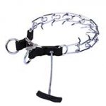 "Daily Revolution" Dog Pinch Prong Collar with Metal Handle