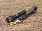 Short leather dog leash (pull tab leash)