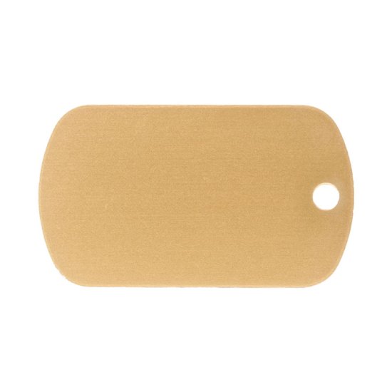 Rectangle Shaped Personalized Engraving ID tag