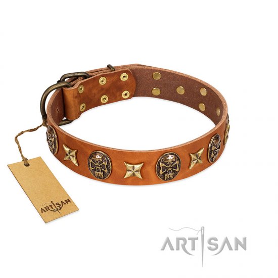 Artisan dog collars deals
