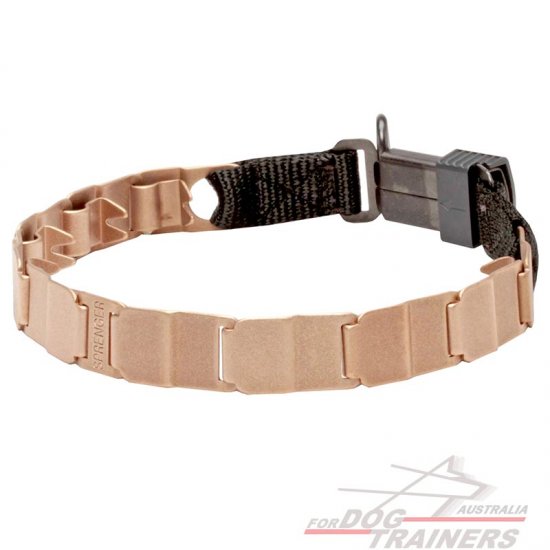 Jazzy Neck Tech Prong Dog Collar Made of Curogan