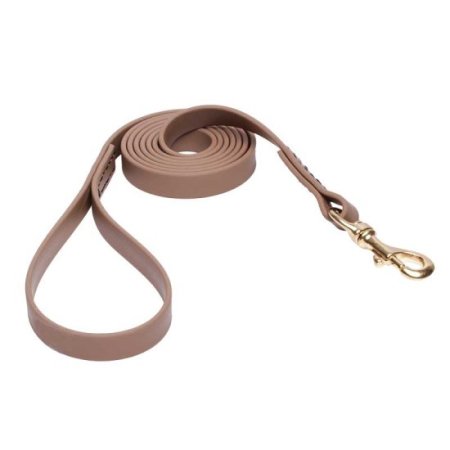 Khaki Waterproof dog Leash Made of Biothane