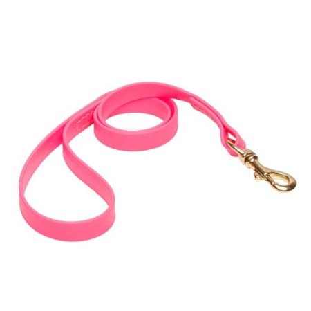 Pink Waterproof dog Leash Made of Biothane