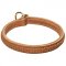 Braided Leather Choke Collar
