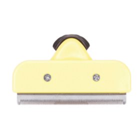 Long Fur Metal Brush with a Plastic Handle