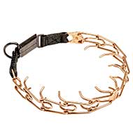 'Briar Patch' Pinch Prong Dog Collar with Click Clock System