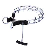"Handy Trainer" Pinch Prong Dog Collar with Removable Handle