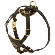 Tracking Leather Puppy Harness