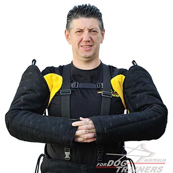 Hidden Bite Suit for Dog Training with Removable Sleeves