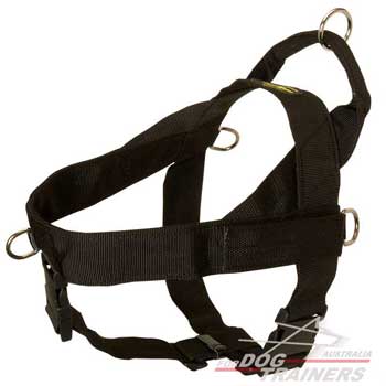 Dog harness ultra lightweight adjustable