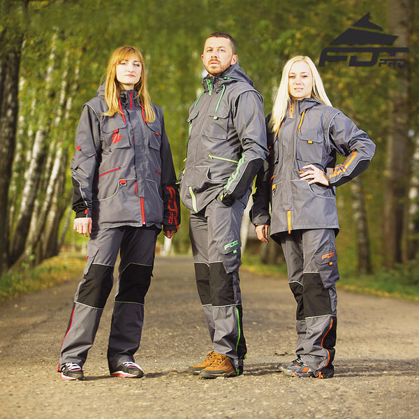 Durable Dog Tracking Suit for Any Weather